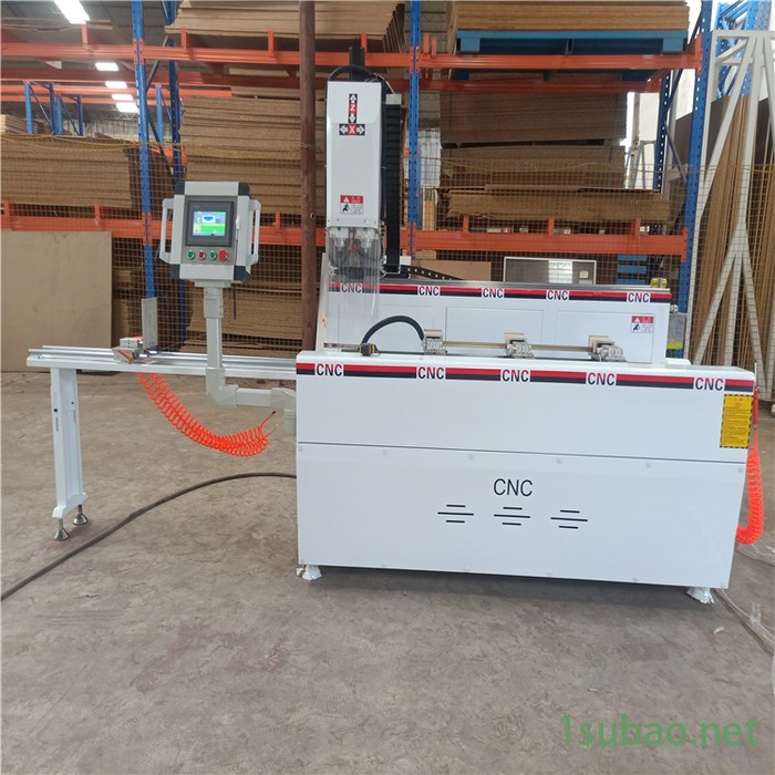 林木LM850 铝型材3+1轴数控钻铣床图3