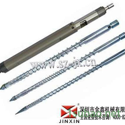 米拉克龙注塑机螺杆料筒，定制，原装配件设计加工/注塑机螺杆炮筒/注塑机螺杆止逆环注塑机螺杆磨损上金鑫品种繁多，品**良。图2