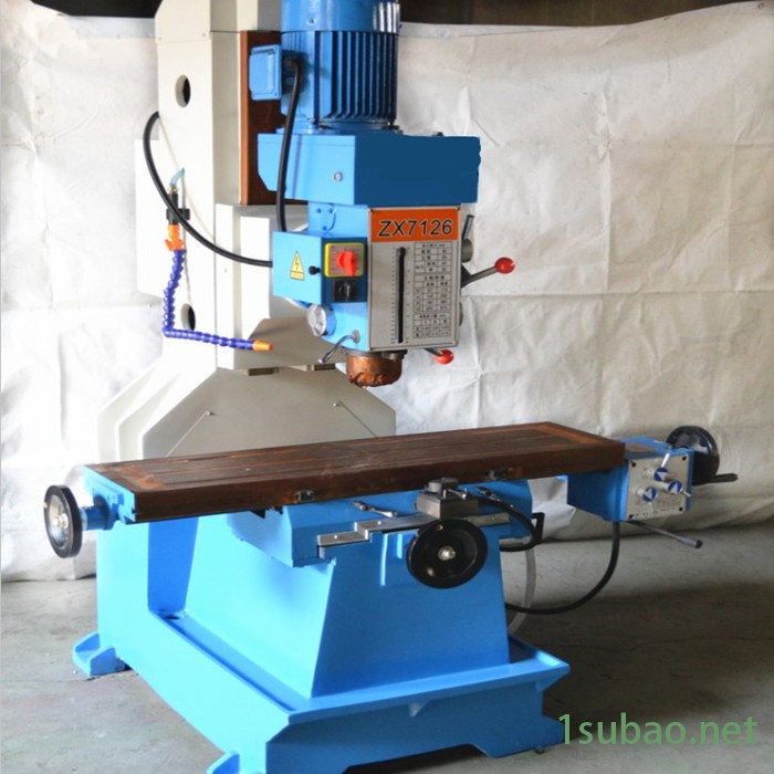 广纳床身铣床ZX7126自动走刀型钻铣床7126钻铣床配件**图3