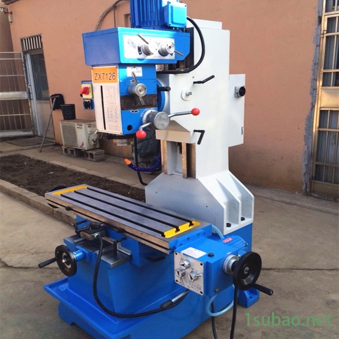 广纳床身铣床ZX7126自动走刀型钻铣床7126钻铣床配件**图2