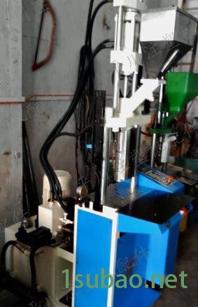 东莞原装德群150立式注塑机,转接器成型注塑机,全新立式注塑图2