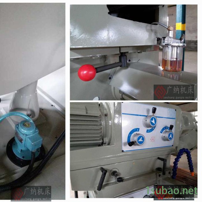 广纳立式精密X6432回转头铣床广纳立卧两用铣床价格升降台铣床厂家图8