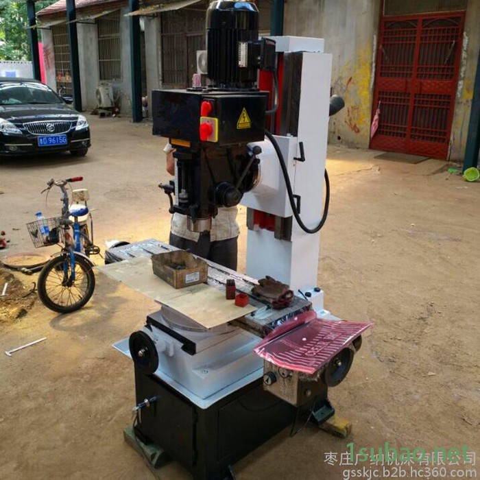 广纳小型数控钻铣床 zx50c数显铣床 三轴数显自带走刀zx50c钻铣床图5