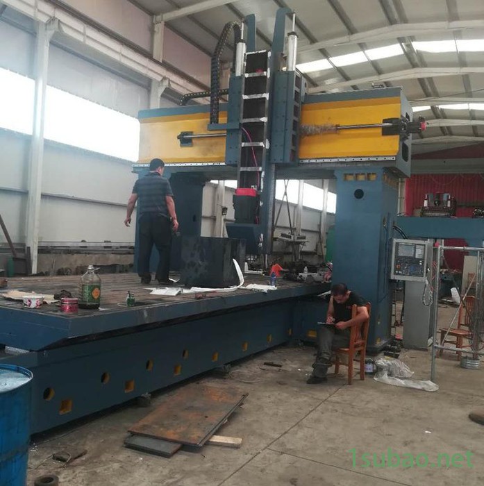 数控龙门铣床xk6020  河北沧州铁林机床 大型龙门铣床 李焕林设计制造 上海机床厂家 定制数控龙门铣床图2