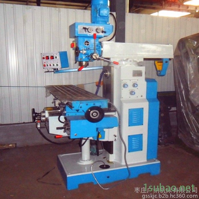 广纳多功能钻铣床ZX6332A 厂家发货立式立卧两用钻铣床 立式钻铣床图4