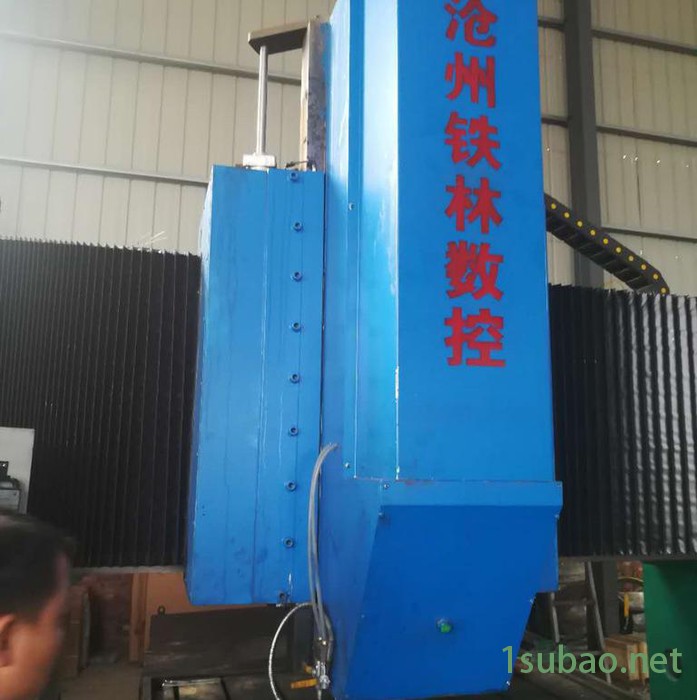 龙门钻床 龙门铣床 订制龙门磨床 承揽数控钻铣床 低价出售 6米龙门铣床 xk6028 沧州铁林机床有限公司图4