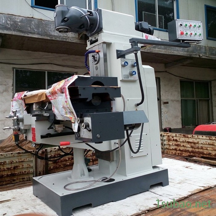 广纳**高精密X6432万能回转头铣床广纳立卧两用多功能铣床现货图6