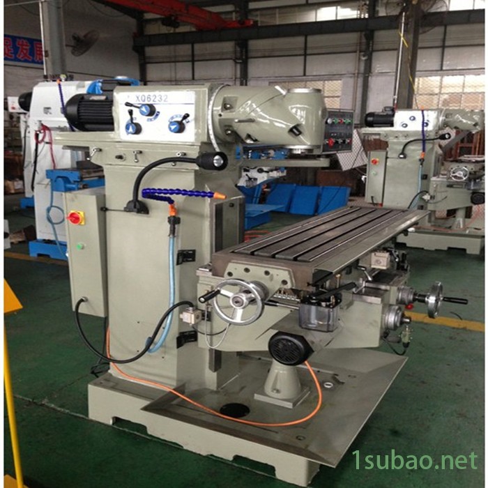 广纳**高精密X6432万能回转头铣床广纳立卧两用多功能铣床现货图4