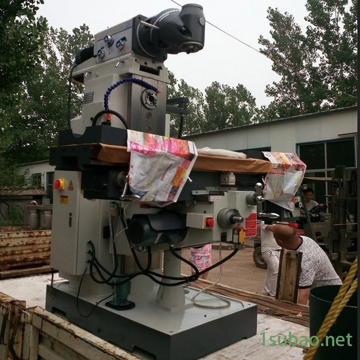 广纳**高精密X6432万能回转头铣床广纳立卧两用多功能铣床现货图5