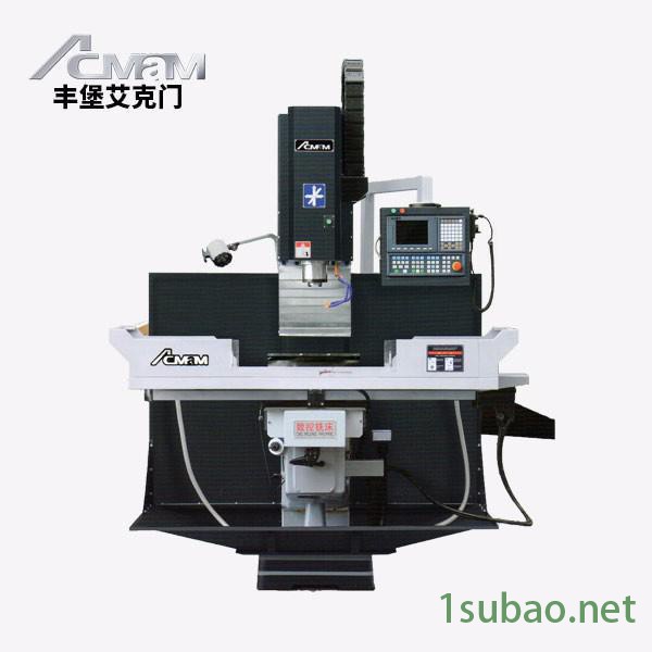 原装丰堡精密铣床 FTM-4GNC数控炮塔铣床 三轴线轨运行，高生产力图4