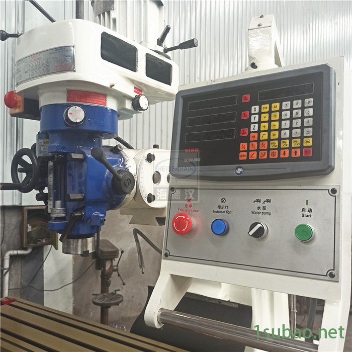 厂家供应5H炮塔铣床 台湾炮塔铣头 加强导轨 精密M5炮塔铣床现货图3