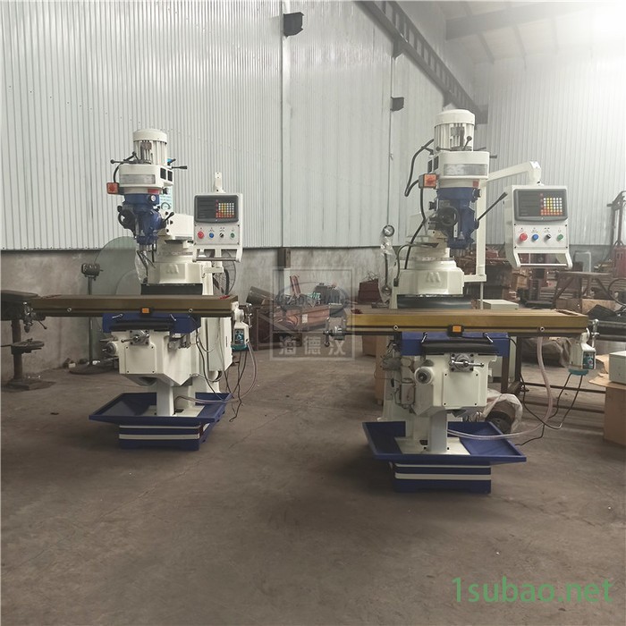 厂家供应5H炮塔铣床 台湾炮塔铣头 加强导轨 精密M5炮塔铣床现货图5