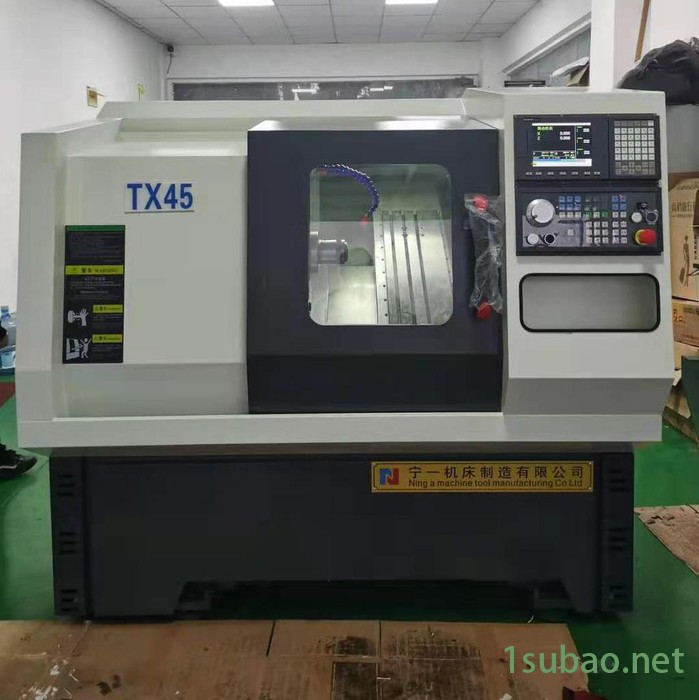宁一机床  电主轴TX45  排刀数控车床  上海办事处 优惠供应各型号数控车床  机床厂家图5