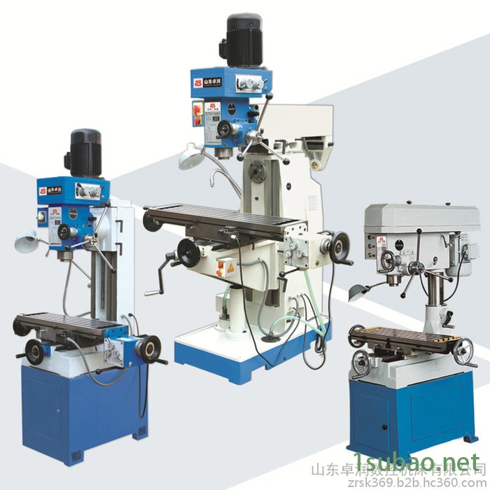 卓润ZXTM-40 钻铣床现货供应小型多功能40铣钻床图3