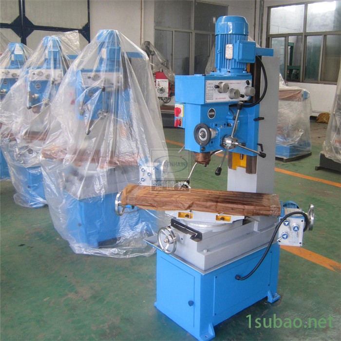 海德汉ZX50C小型钻铣床批发 zx50钻铣床现货 可加装两轴数显 工作台自动走刀 机械钻铣床供应图2