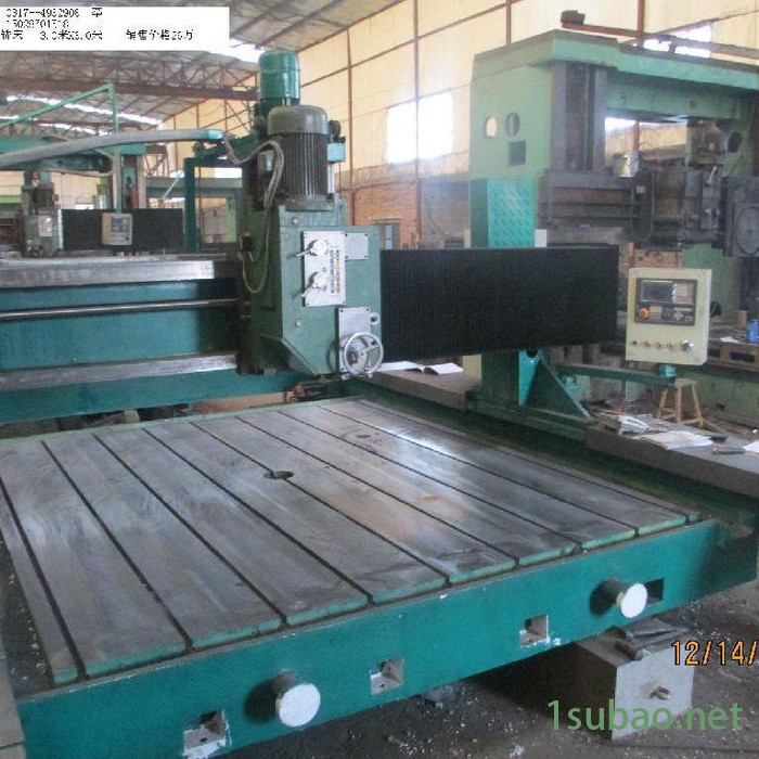 河北机床厂家 大型龙门铣床   沧州铁林机床 生产XK30-160型数控龙门铣床 加工范围3000X16000mm图3