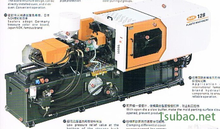 速捷克变量泵注塑机 塑料产品加工 SJK78图3