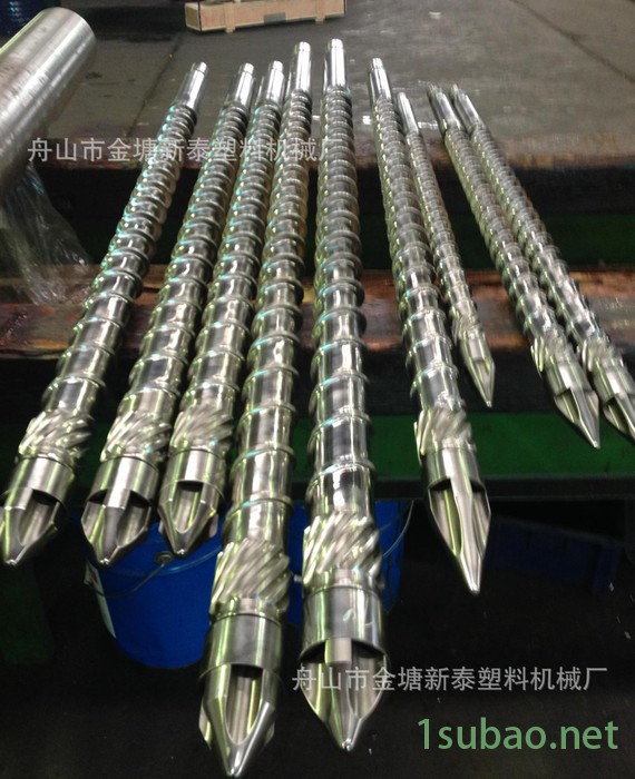 直销高性价比注塑机配件海航138T-42机筒螺杆图2