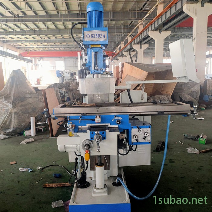 龙泽数控多功能立式钻铣床ZX6350钻铣床图5