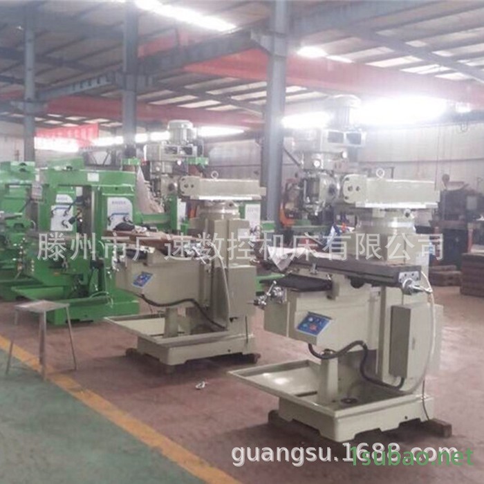 广速X7132立式炮塔铣床台湾炮塔铣头 **图4