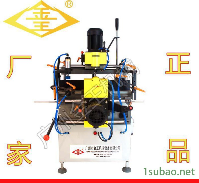 铝门窗设备xs双轴仿形铣 铝塑型材重型锁孔槽仿形铣床图1