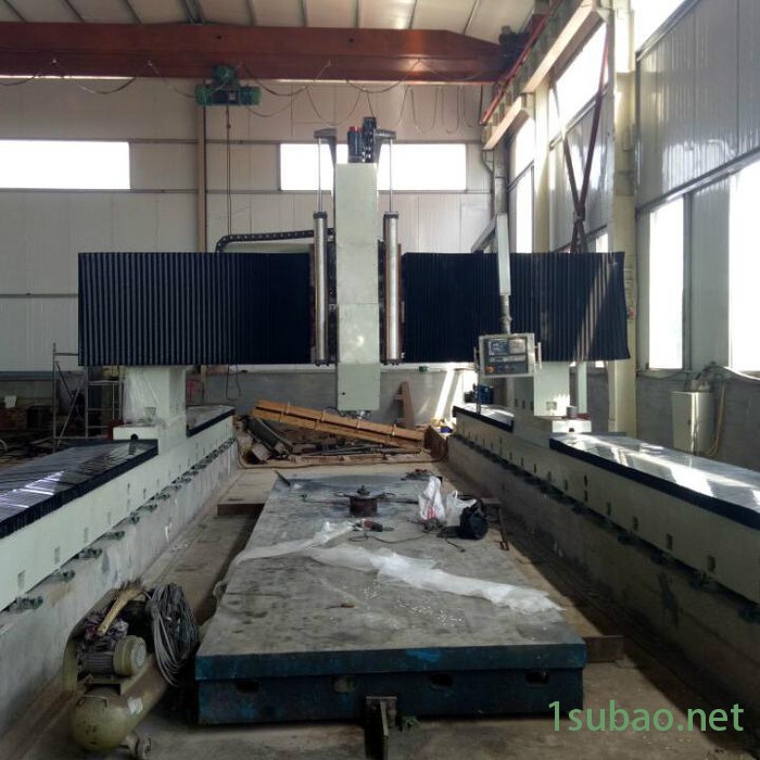 济南数控龙门铣床- 4.6×12米XK12046大型动柱数控龙门铣床 现货图2