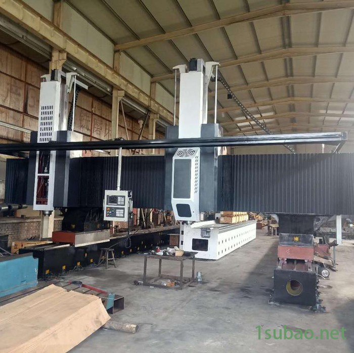 济南数控龙门铣床- 4.6×12米XK12046大型动柱数控龙门铣床 现货图4