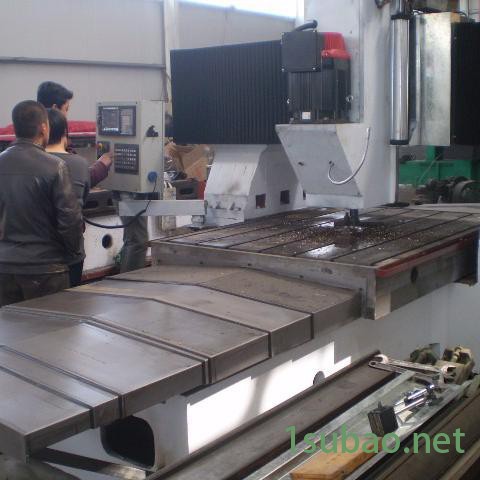 数控龙门铣床 订制数控钻铣床 zxk6020 龙门加工中心 大型数控粗精加设备 承揽管板法兰加工 河北沧州机床厂家图2