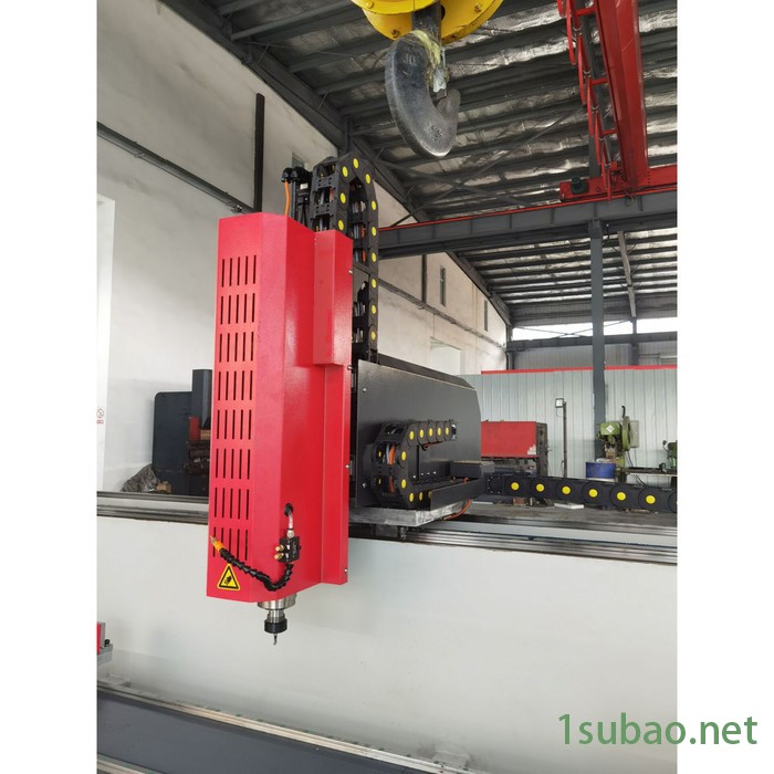 威格特  高速铝型材加工中心 三轴线轨数控双头钻铣床 铝型材钻铣床图4