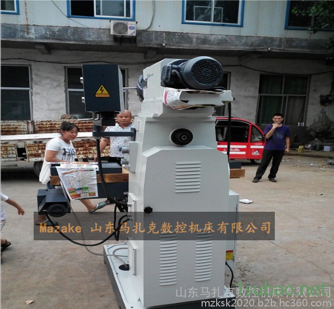 马扎克X6432万能回转头铣床 升降台图6