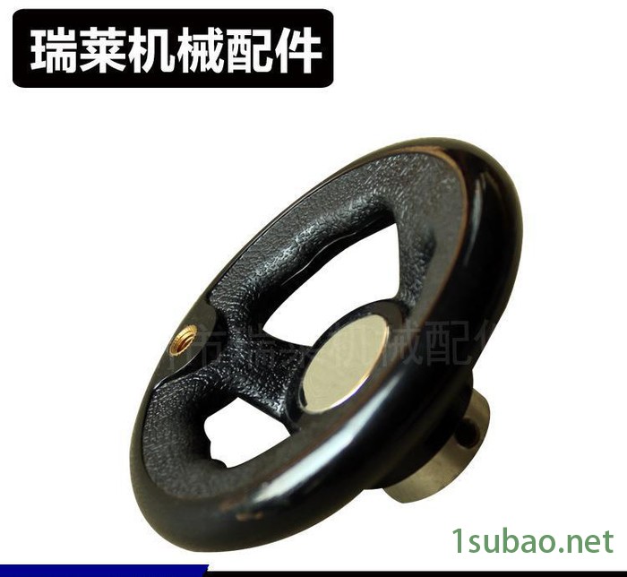 胶木手轮 磨床铣床手摇轮 圆轮缘铸铁手轮等图3