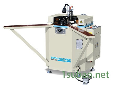 赛斯 门窗加工设备双头精密切割锯液压同步组角机全自动角码锯端面铣床图2