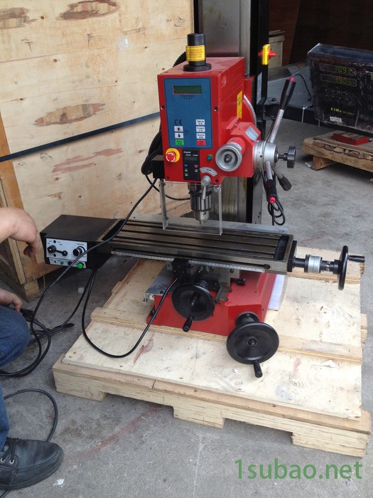 供应精星X3钻铣床 XJ9522C小型精密数显钻铣床图2