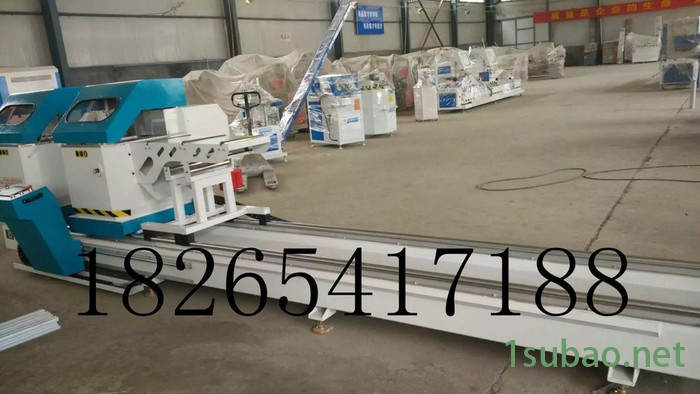 断桥铝组角机,端面铣床,精密双头切割锯**图6