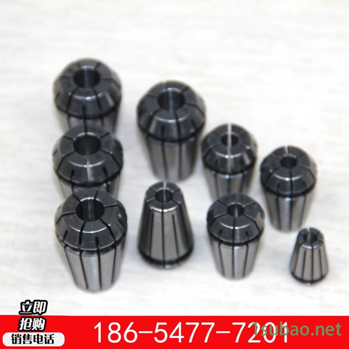 ER筒夹A级现货 生产ER弹性筒夹 夹头 数控车床高精度筒夹 夹头型号齐全图2