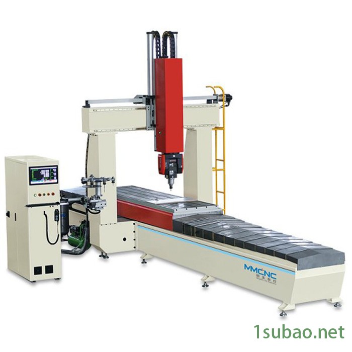 青岛销售明美JGZX5-CNC-3000工业铝型材五轴数控加工中心 轨道交通龙门数控钻铣床图6