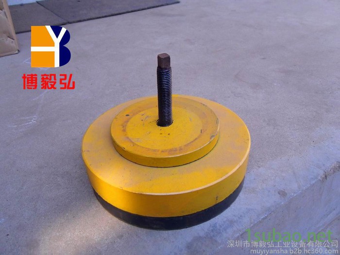 博毅弘s78-7系列减震垫铁 机床防震垫脚 车床缓冲顶杆式绿色黄色图6
