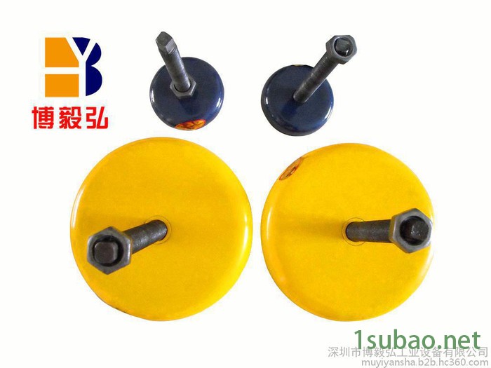 博毅弘s78-7系列减震垫铁 机床防震垫脚 车床缓冲顶杆式绿色黄色图8