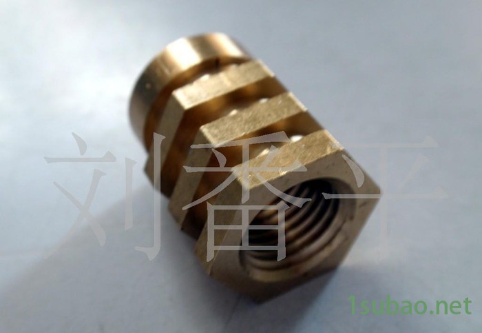 供应合诚鑫定做六角螺母 铜螺母 自动车床(图)图2