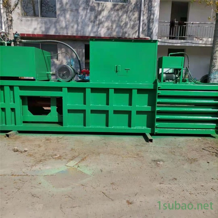 废旧物料压块机 车床下脚料卧式打包机 废纸皮压捆机图8