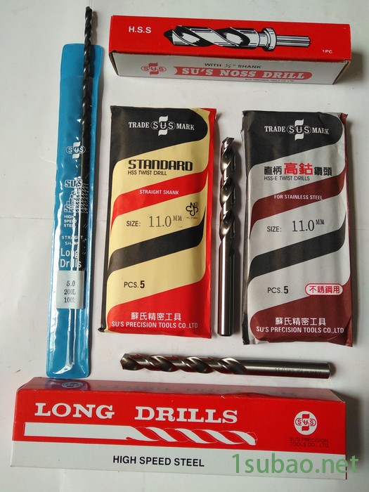SUS/苏氏不锈钢专用钻头、SUS钨钢钻头、自动车床用左钻、镀钛钻、套钻、加长钻、斜柄钻图8