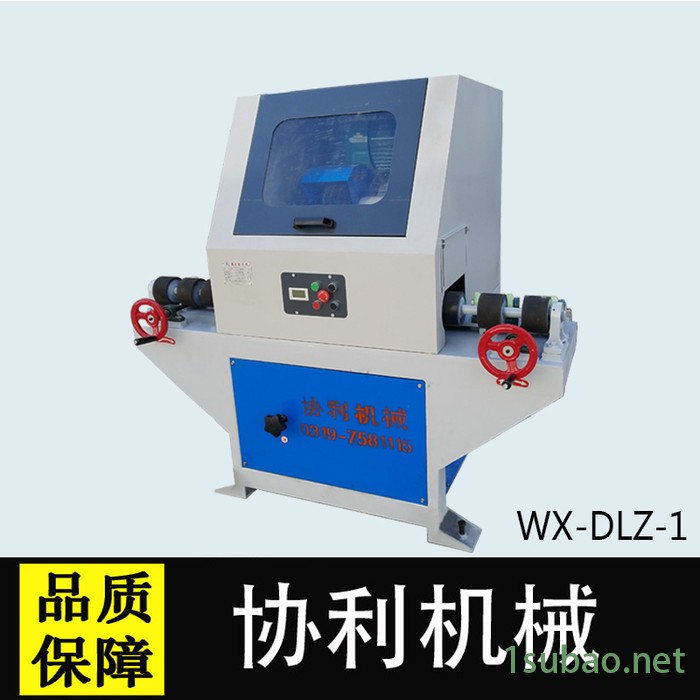 小型圆管抛光机 轴类外圆除锈拉丝机 电动圆管研磨机 立式自动研磨机图2