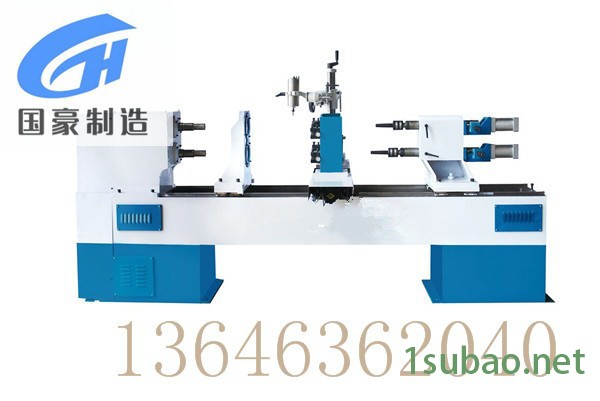 多功能木工数控车床，木工多用车床价格，厂家数控木工车床价格，楼梯扶手数控木工车床厂家，国豪机械LXF-CNC-3200图3