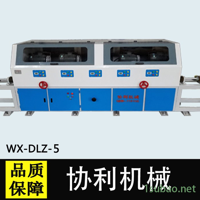 促销圆管抛光机 电动外圆除锈机 五组立式圆管研磨机质量好图2