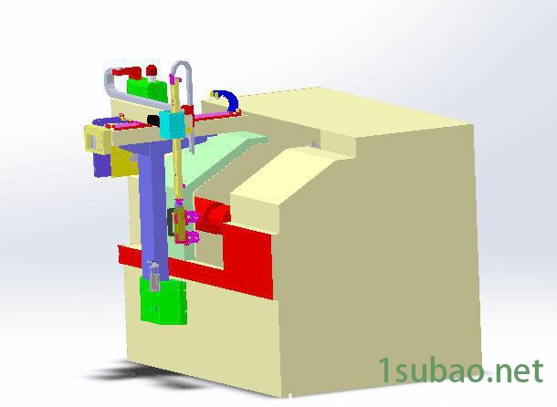 杉本自动化数控车床前置式机械手 数控车床自动上下料行业设备图3