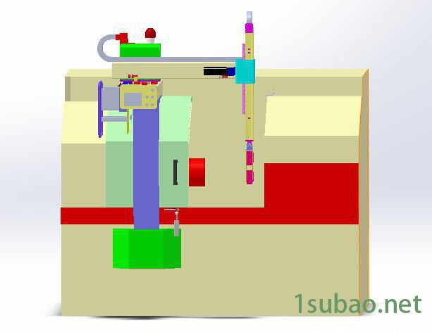 杉本自动化数控车床前置式机械手 数控车床自动上下料行业设备图2