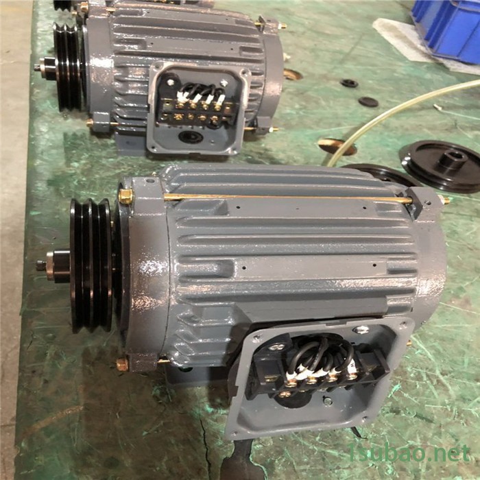 **高精密磨床电机配钢轮 东莞晟发厂家1.1KW铣床马达 现货供应高速冲床专用马达 磨床马达图4