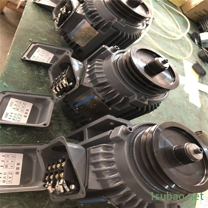 **高精密磨床电机配钢轮 东莞晟发厂家1.1KW铣床马达 现货供应高速冲床专用马达 磨床马达图3