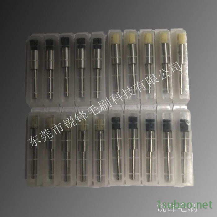 磨料丝毛刷 抛光毛刷 笔刷 铝柄毛刷 抛光笔刷 铝柄磨料丝毛刷 不锈钢柄磨料丝毛刷 工业毛刷 东莞锐峰定做毛刷 钻床毛刷图7