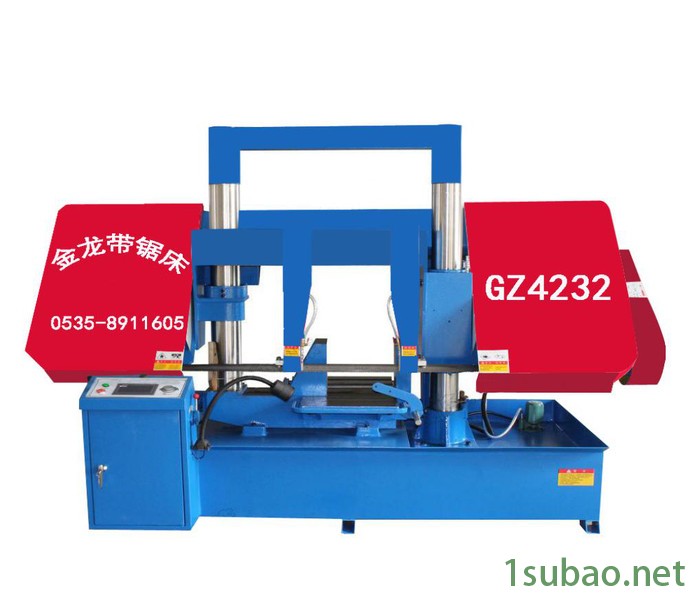 数控锯床直线导轨安装 4225龙门线轨锯床，4225龙门锯床，龙门线轨金属锯床图2